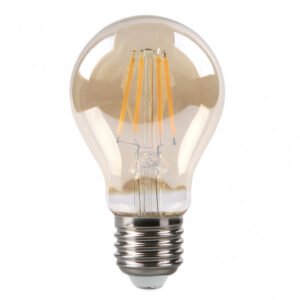 Bombilla Filamento Standar 10x6d 8w 750lm E27   Ambar 2700k