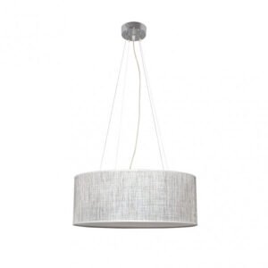 Colgante Asuncion 4xe27 Gris Regx50d