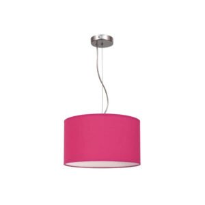 Colgante Nicole Fucsia 1xe27 (regx30d)