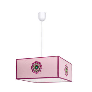Colgante Petalo 1xe27 Rosa Regx35x35