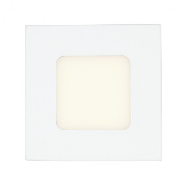 Downlight 3w 4000k Franco Blanco 1x9x9 Cm 168lm Corte 7x7 Cm