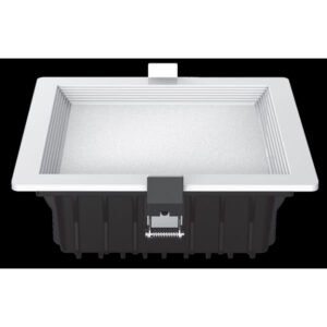 Downlight Led Intego Cuadrado 26w 1490lm 7x18x18 Cm Blanco 4000k Corte 15,5x15,5 Cm