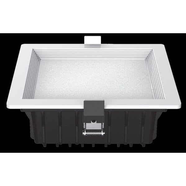 Downlight Led Intego Cuadrado 26w 1490lm 7x18x18 Cm Blanco 4000k Corte 15,5x15,5 Cm