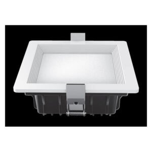 Downlight Led Intego Pro Cuadrado 21w 1130lm 6x14x14  Cm Blanco 6400k Corte 12x12 Cm