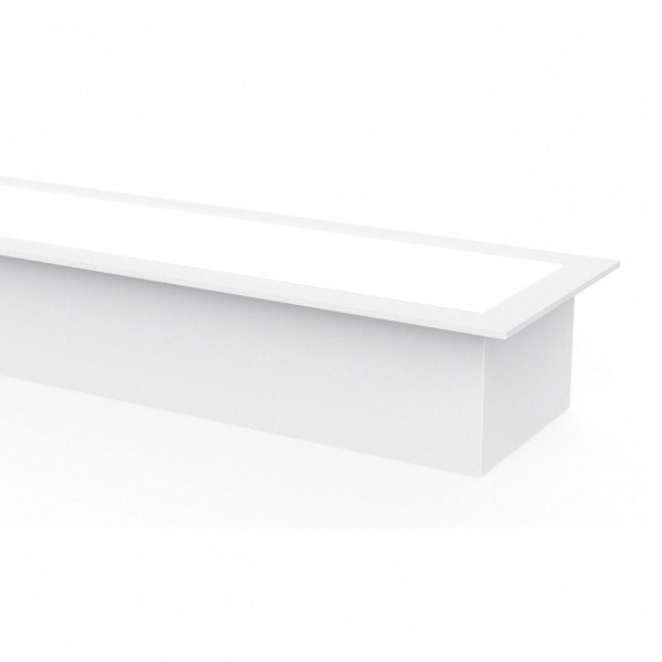 Regleta De Empotrar 40w 6400k Linex Blanco 3200lm 122X6X6,6