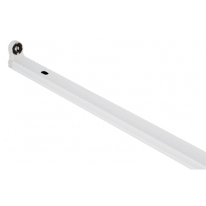 Regleta Para Tubo 1xt8 Led Mica 150cm Blanca  3,3x151x4,5 Cm