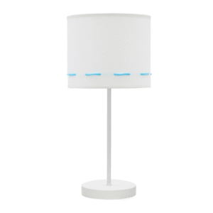 Sobre Mesa Trazos 1xe14 Celeste 42x17x17 Cm