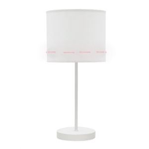 Sobre Mesa Trazos 1xe14 Rosa Bebe 42x17x17 Cm