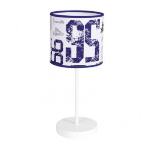 Sobremesa Dorsal 1xe14 Azul 38x16d