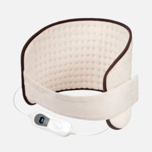Almohad.elect.lumbar Hurdes Beis/marron 100w 69x29cm 3niv Autoapagado, Prot.sobrecalentam.,lavable