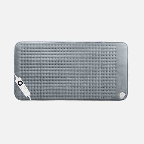 Almohadilla Elect.bustillo Gris 100w 85x45cm 6niv Autoapagado, Temperatura Reg,lavable