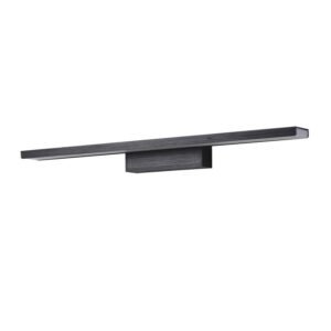 Alumbracuadros 22w 4000k Acebo Negro 1870lm Ip44 4,8x56x8,5cm