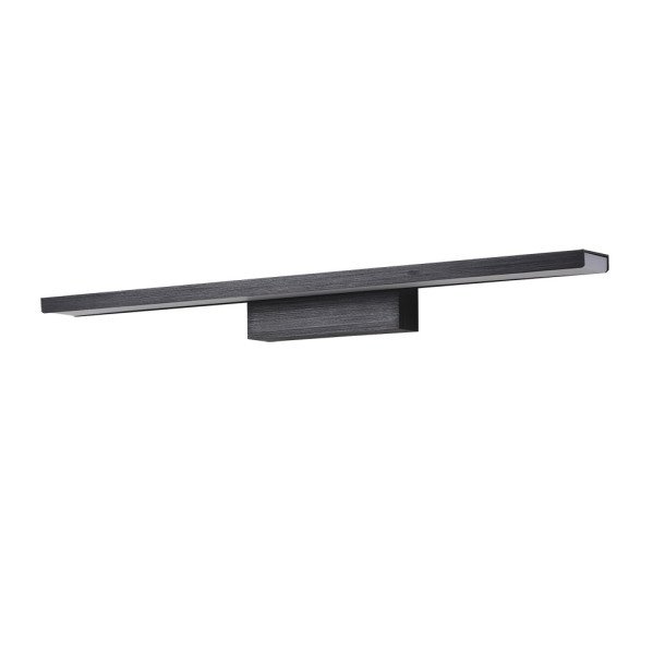 Alumbracuadros 22w 4000k Acebo Negro 1870lm Ip44 4,8x56x8,5cm