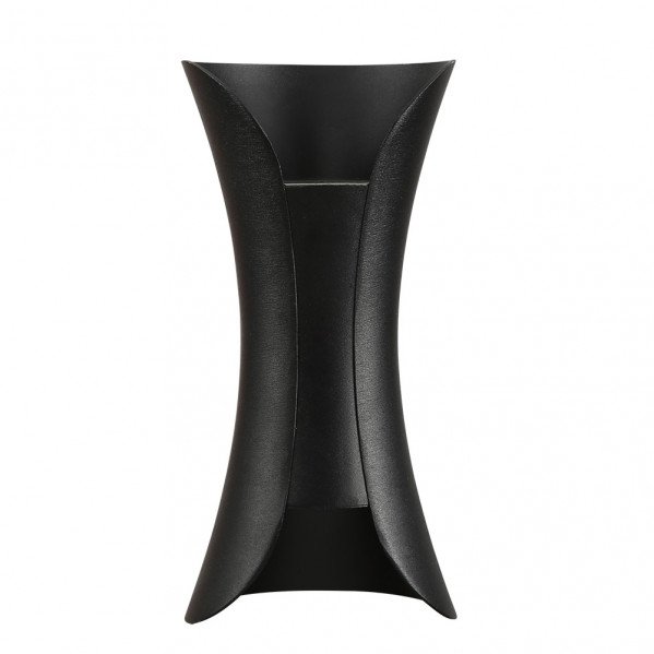 Aplique Barredor De Pared 10w 4000k Dickens Negro 950lm 20x10x9 Cm Ip65 Aluminio