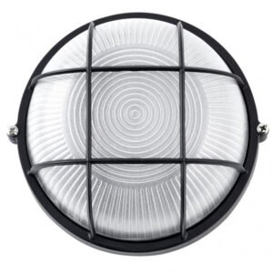 Aplique Ext. Aluminio Apus Grand. 1xe27 Negro Ip44 11x25x25 Cm