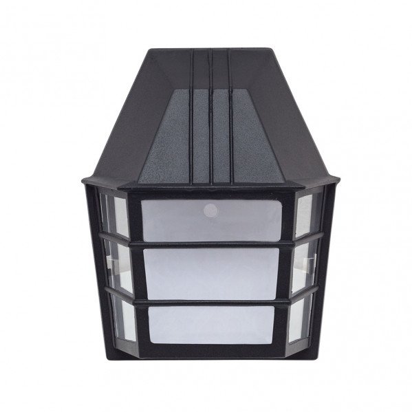 Aplique Exterior Aluminio Acrux 1xe27 Negro Ip23 24x20x11,5 Cm