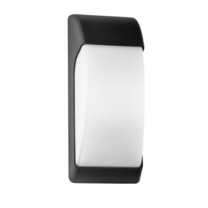 Aplique Exterior Espelta 1xe27 Negro Ip65 Policarbonato 32x12,9x13 Cm