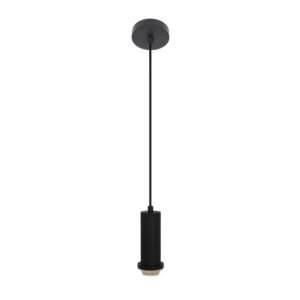 Arm.colgante P/pantalla Minue 1xe27 Negro Regx10x 10 Cm