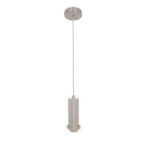 Arm.colgante P/pantalla Minue 1xe27 Niquel Regx10x 10 Cm