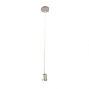 Arm.colgante Puja 1xe27 Niquel Regx10x10 Cm
