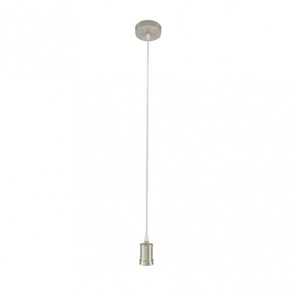 Arm.colgante Puja 1xe27 Niquel Regx10x10 Cm