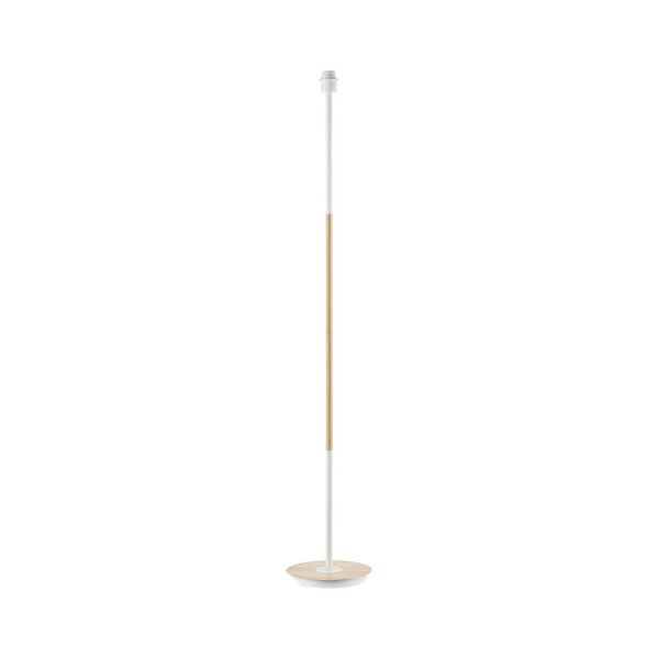 Arm.pie Salon Tropico 1xe27 Blanco/haya 148x25x25cm