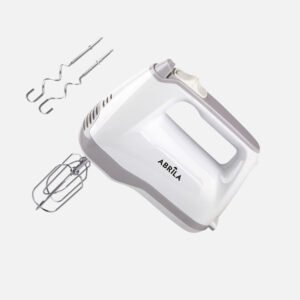Batidora De Varillas Fingal Blanco/gris 200w 5vel Ergonomica Montar-batir-mezclar-amasar 30x20x9cm