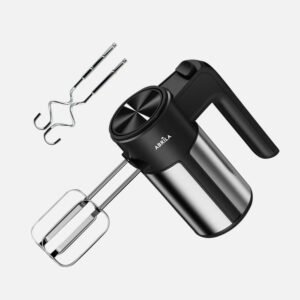 Batidora De Varillas Monei Negro/acero 500w 6vel Ergonomicaa Montar-batir-mezclar-amasar 30x19x9cm