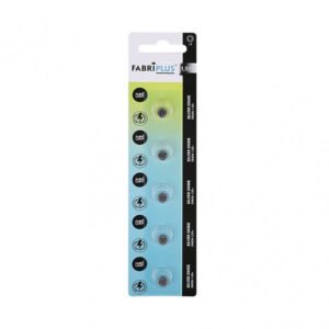 Pila Boton Sr626/377 1,55v Fabriplus Ox.plata O% Mercurio 20x5x0,5 Cm