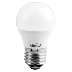 Bombilla Esferica 7w 4000k Abrila E27 630lm 9x4,5x4,5 Cm