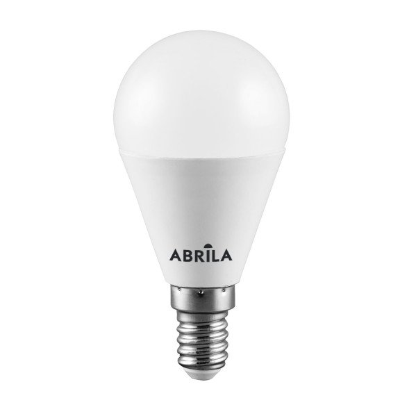 Bombilla Esferica 9w 4000k Abrila E14 810lm 9x4,5x4,5 Cm