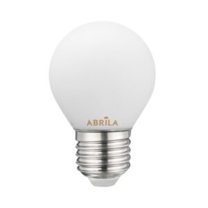 Bombilla Esferica Filam.opal 6w 3000k Abrila E27 540lm 7,2x5,4x5,4cm