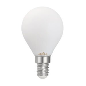 Bombilla Esferica Filam.opal 6w 4000k Abrila E14 540lm 7,8x4,5x4,5cm