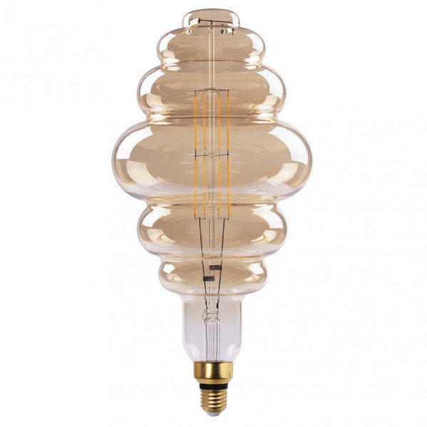 Bombilla Filamento Panal 41x20d 8w 850lm E27 Ambar 3000k