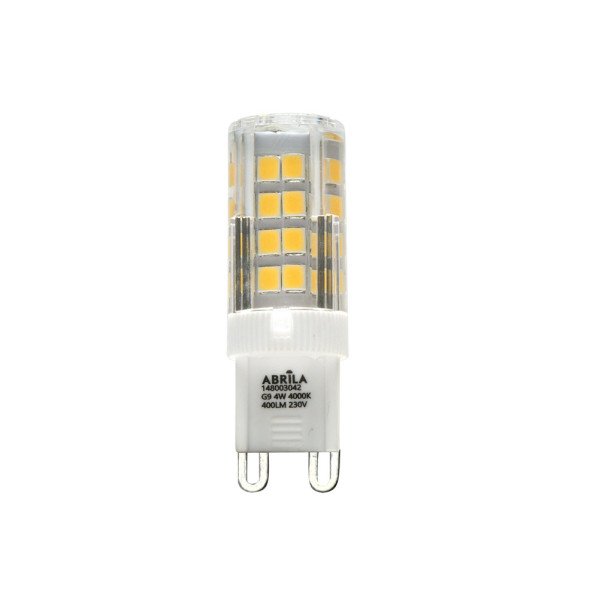 Bombilla G9 4w 4000k Abrila 400lm 5x1,5x1,5 Cm