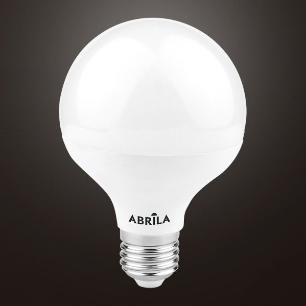Bombilla Globo 15w 6000k Abrila E27 1350lm 14,2x9,5x9,5 Cm