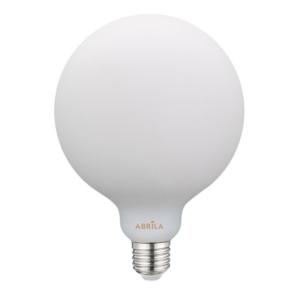 Bombilla Globo Filam.opal 12w 3000k Abrila E27 1080lm 14,2x9,5x9,5cm