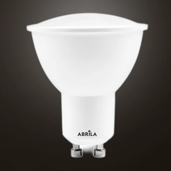 Bombilla Gu10 Dicroica 11w 6000k Abrila 990lm 5,5x5x5 Cm