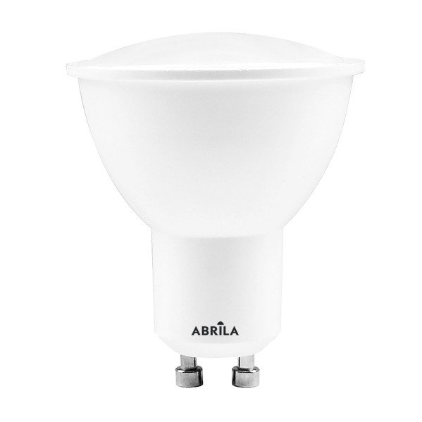 Bombilla Gu10 Dicroica 7w 6000k Abrila 630lm 5,5x5x5 Cm
