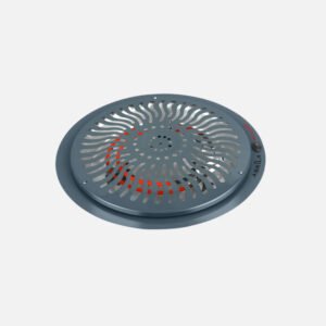 Brasero Elect.rudy Gris 900w 2pot Rejilla De Proteccion 3metros de cable,Luz Indicad.10,5x38,5x38,5cm