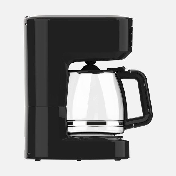 Cafetera De Goteo Flute 15taz Negro 1000w Tactil Filtro Permanente Jarra Cristal1,8l Dosificador 31,5x16x26cm