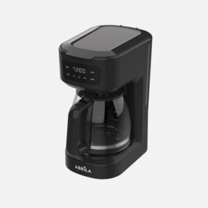 Cafetera De Goteo Flute 15taz Negro 1000w Tactil Filtro Permanente Jarra Cristal1,8l Dosificador 31,5x16x26cm