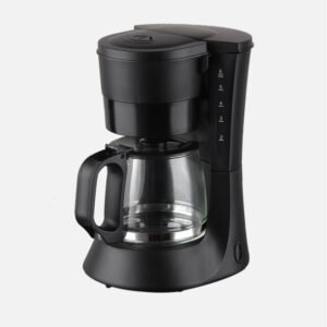 Cafetera De Goteo Xena 6tazas Negro 600w Filtro Perman Jarra Cristal 0,6l Placa Calorif.26x16x22cm