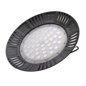 Campana Industrial Granito 200w 6500k Negro 22000lm 11x40x40 Cm