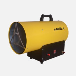 Cañon Calefaccion Gas Propano Glp Micra 30kw Amarillo/negro Caudal650m3/h Proteccion Corte Seg.37x22x45cm