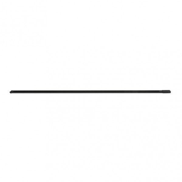 Carril Para Foco Pindal Negro 2m 2 Hilos 2x200x3,5 Cm