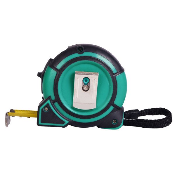 Cinta Metrica Distar 8mx25mm Negro/verde C/bloqueo ,enganche Magnetico,clip Y Asa Ergonomic