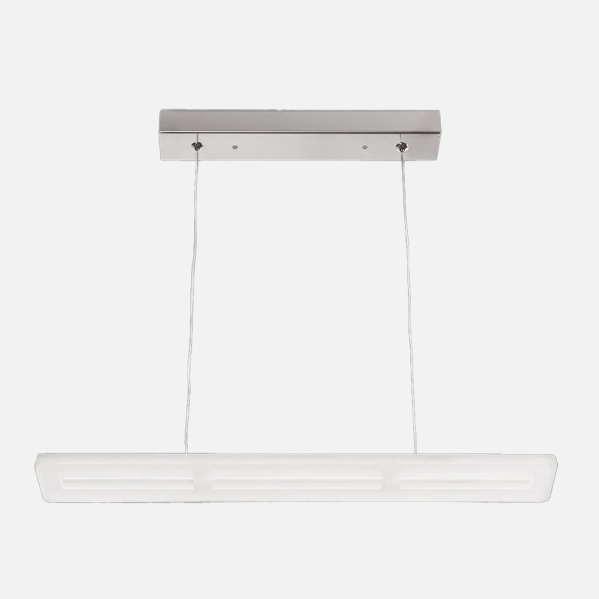 Colgante 24w 4000k Acropolis Blanco/cromo 1920lm (regx60)