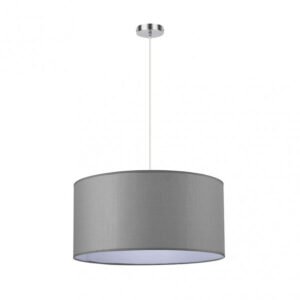 Colgante Chanza 3xe27 Cromo/gris Regx50x50 Cm