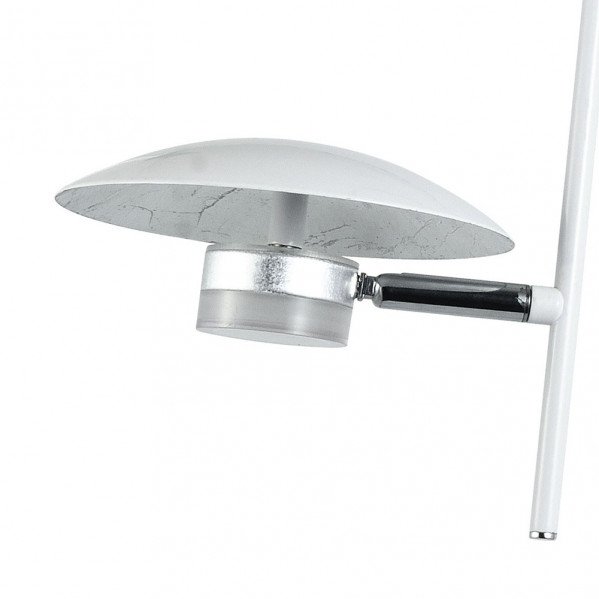 Colgante Ciudad Del Cabo 2l 12w 4000k Blanco/plata 1080 Lm 52x49x15 Cm Dirigible Y Orientable
